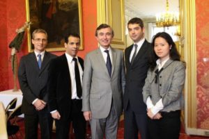 26 juin 2012 : petit-déjeuner du Club de l’Audace avec Philippe DOUSTE-BLAZY, Secrétaire général adjoint de l’ONU et président d’UNITAID