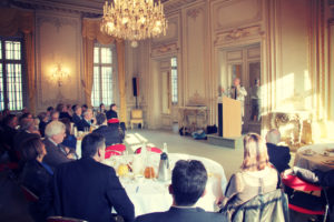 13 mars 2014 : petit-déjeuner du Club de l’Audace avec le Général de corps d’armée Hervé CHARPENTIER, Gouverneur militaire de Paris