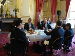 15 avril 2010 : petit-déjeuner du Club de l’Audace avec Jacques GAUTIER, Sénateur des Hauts-de-Seine, membre de la commission des affaires étrangères, de la défense et des forces armées