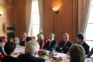 8 février 2016 : petit-déjeuner du Club de l’Audace avec Olivier LEGRAIN, ex PDG de Materis, psychothérapeute de la médecine du travail