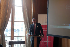 24 mars 2016 : petit-déjeuner du Club de l’Audace avec Arnaud de PUYFONTAINE, Président du Directoire de Vivendi