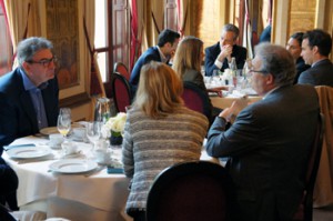 Petit déjeuner organisé au Fouquet’s à Paris pour présenter l’International Private Equity Market – IPEM