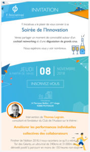 Conférence n°3/3 chez F-Iniciativas, animée par Thomas Legrain, finisher du Tor des Géants 2018 – « Améliorer les performances individuelles et collectives des collaborateurs »