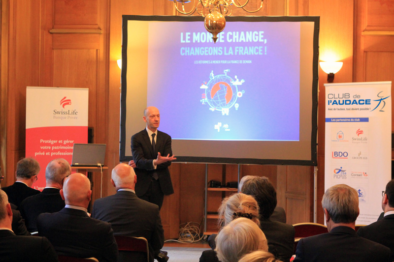 Petit-déjeuner du Club de l’Audace avec Michel GUILBAUD